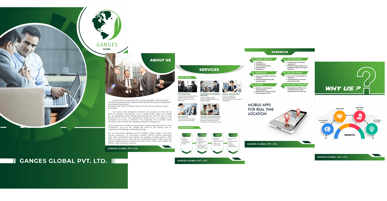 company prospectus design service